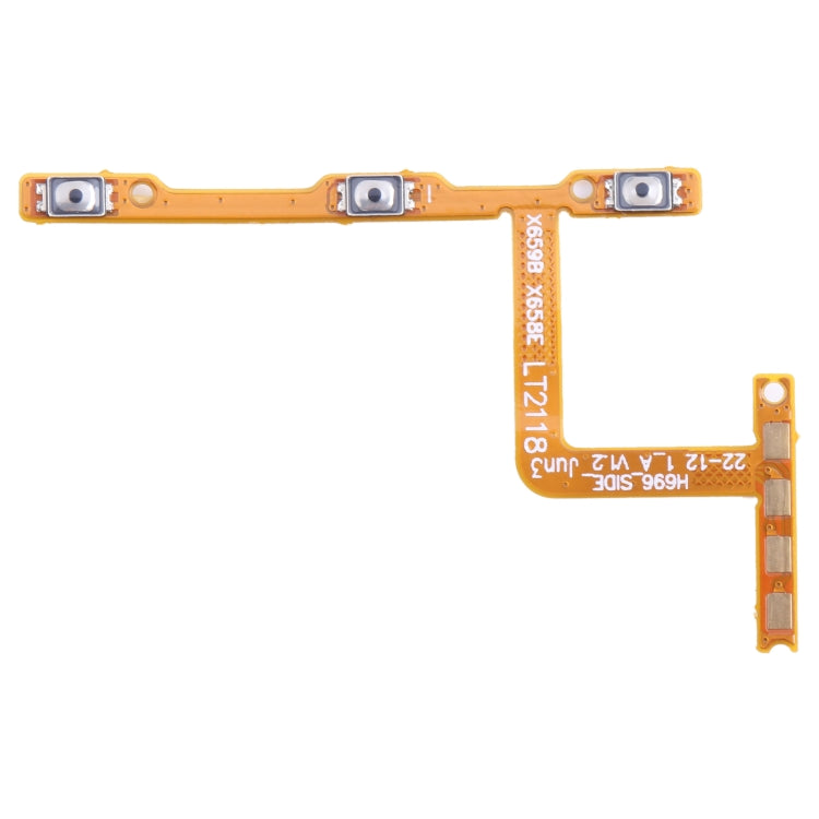 OEM Power Button & Volume Button Flex Cable, For Tecno Spark 9, For Tecno Pop 5 LTE, For Tecno Camon 18, For Tecno Camon 18 P, For Tecno Spark 7