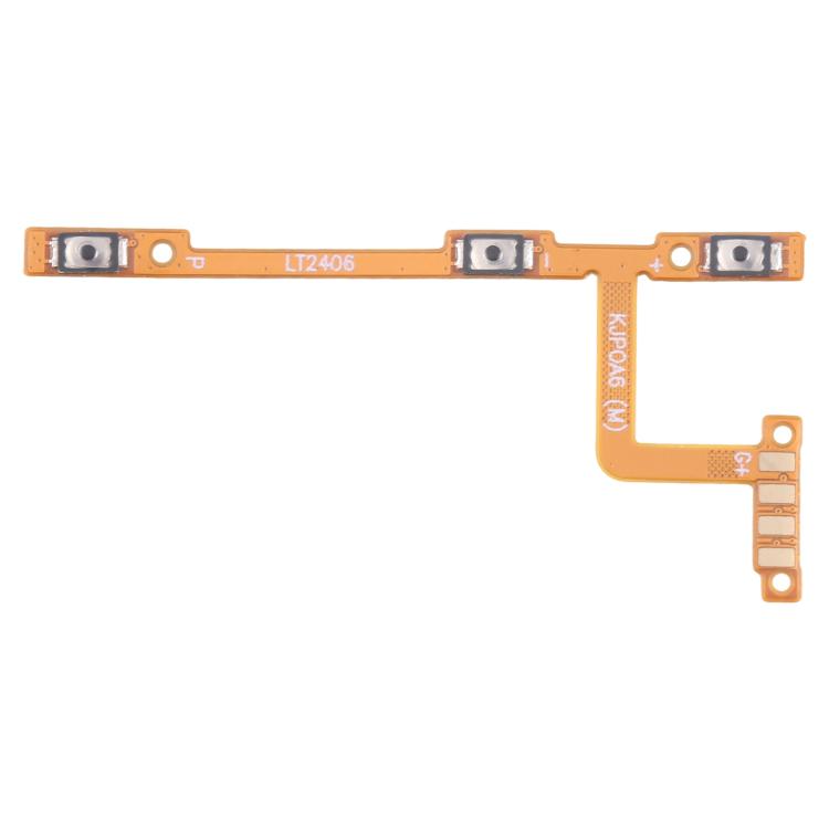Cavo flessibile per pulsante di accensione e pulsante del volume OEM, For Tecno Spark 9, For Tecno Pop 5 LTE, For Tecno Camon 18, For Tecno Camon 18 P, For Tecno Spark 7