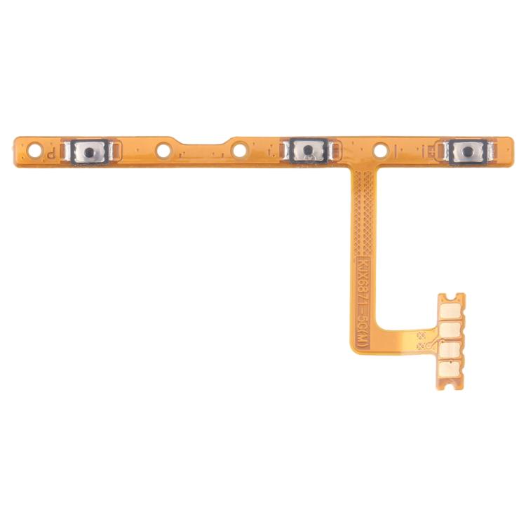 Cavo flessibile per pulsante di accensione e pulsante del volume OEM, For Tecno Spark 9, For Tecno Pop 5 LTE, For Tecno Camon 18, For Tecno Camon 18 P, For Tecno Spark 7