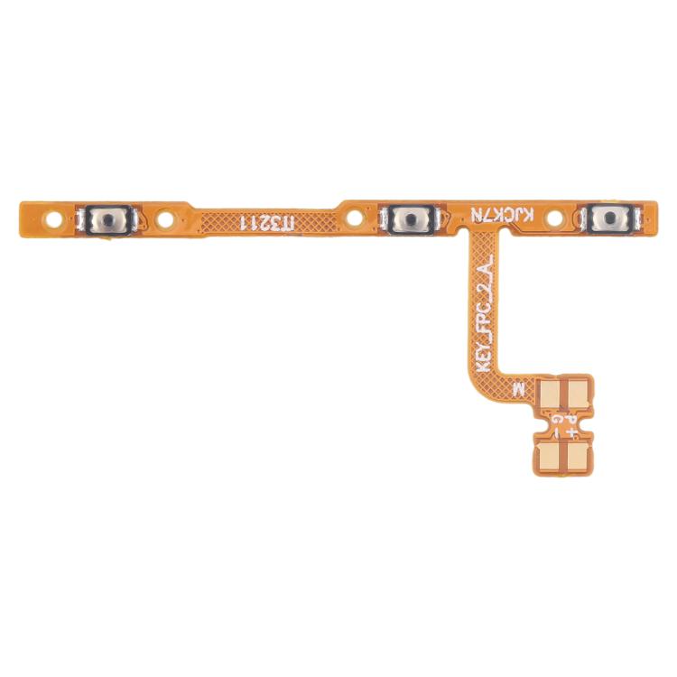 Cavo flessibile per pulsante di accensione e pulsante del volume OEM, For Tecno Spark 9, For Tecno Pop 5 LTE, For Tecno Camon 18, For Tecno Camon 18 P, For Tecno Spark 7