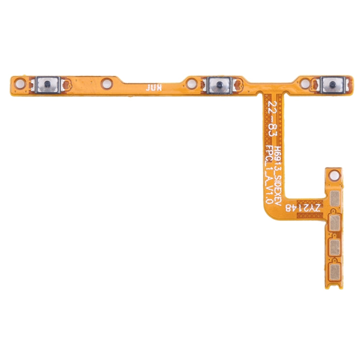 OEM Power Button & Volume Button Flex Cable, For Infinix Hot 20i X665, For Infinix Note 12 Pro 5G, For Infinix Note 12 5G X671, For Infinix Note 12 VIP X672, For Infinix Note 12i X6819, For Infinix Note 12 G96 X670