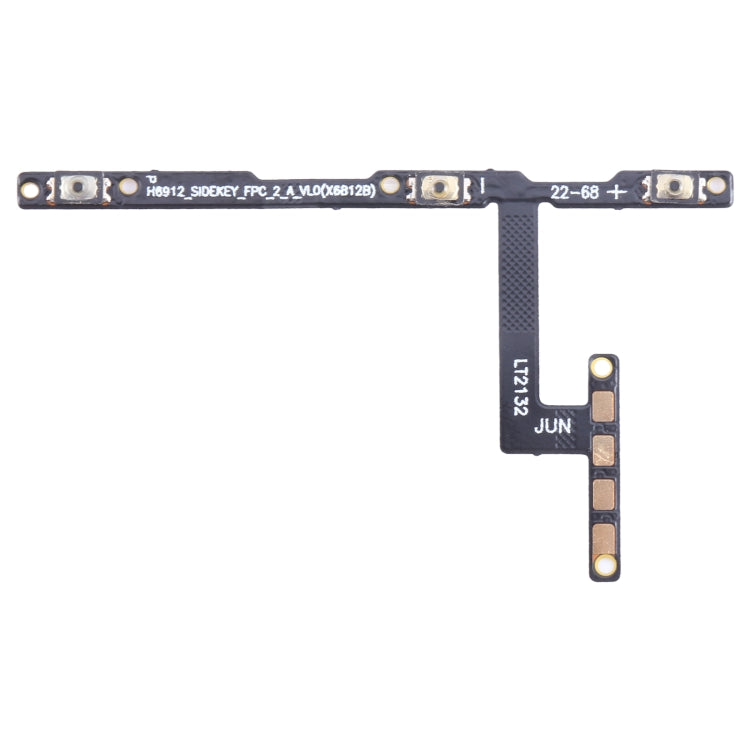 Cavo flessibile per pulsante di accensione e pulsante del volume OEM, For Infinix Note 12 Pro 4G X676B, For Infinix Note 12 Pro 5G, For Infinix Note 12 5G X671, For Infinix Note 12 VIP X672, For Infinix Note 12i X6819, For Infinix Note 12 G96 X670     ...