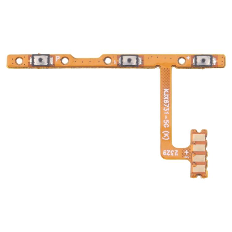 Cavo flessibile per pulsante di accensione e pulsante del volume OEM, For Infinix Note 12 Pro 4G X676B, For Infinix Note 12 Pro 5G, For Infinix Note 12 5G X671, For Infinix Note 12 VIP X672, For Infinix Note 12i X6819, For Infinix Note 12 G96 X670     ...