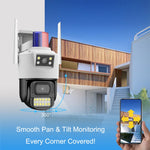 Telecamera di sorveglianza WiFi esterna 2 MP QX105