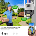 Telecamera di sorveglianza WiFi esterna 2 MP QX105