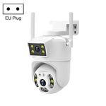 Telecamera di sorveglianza WiFi doppio obiettivo 2MP