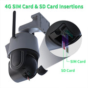 QX109 Telecamera WiFi Smart HD Dome con doppio obiettivo, QX109