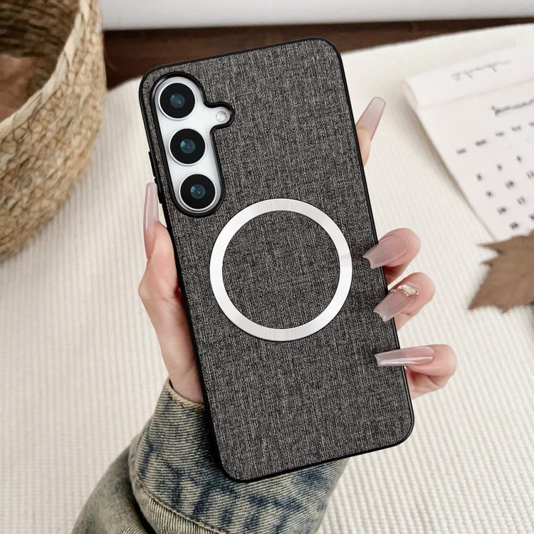 Custodia tessuto con anello magnetico per Samsung Galaxy S26+