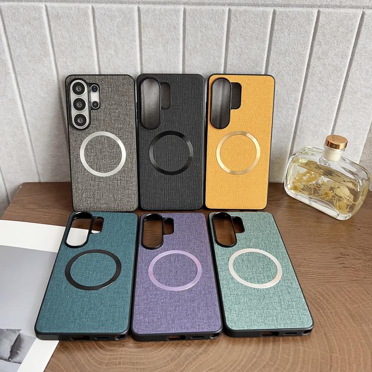 Custodia tessuto con anello magnetico per Samsung Galaxy S26+