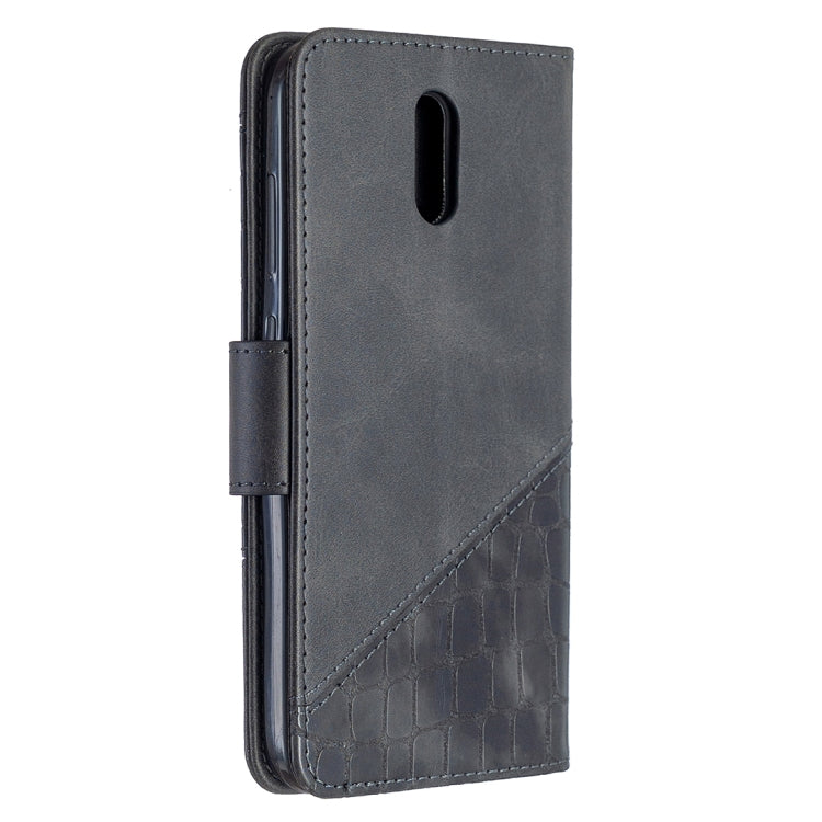 Custodia in pelle sintetica a vibrazione orizzontale con trama in coccodrillo abbinata con portafoglio, supporto e slot per carte, For Nokia 2.3, For Xiaomi Redmi 7A, For Xiaomi Redmi 7, For Xiaomi Redmi 8A