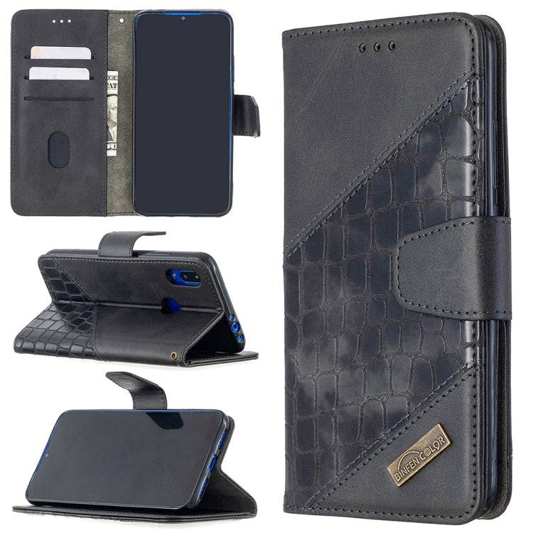 Custodia in pelle sintetica a vibrazione orizzontale con trama in coccodrillo abbinata con portafoglio, supporto e slot per carte, For Nokia 2.3, For Xiaomi Redmi 7A, For Xiaomi Redmi 7, For Xiaomi Redmi 8A