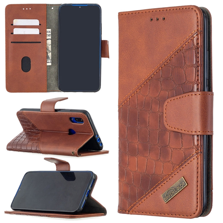 Custodia in pelle sintetica a vibrazione orizzontale con trama in coccodrillo abbinata con portafoglio, supporto e slot per carte, For Nokia 2.3, For Xiaomi Redmi 7A, For Xiaomi Redmi 7, For Xiaomi Redmi 8A
