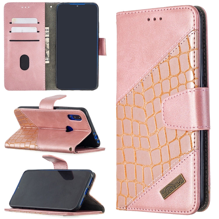 Custodia in pelle sintetica a vibrazione orizzontale con trama in coccodrillo abbinata con portafoglio, supporto e slot per carte, For Nokia 2.3, For Xiaomi Redmi 7A, For Xiaomi Redmi 7, For Xiaomi Redmi 8A