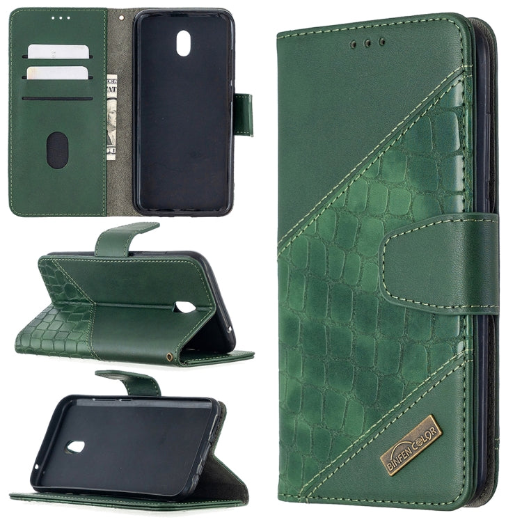 Custodia in pelle sintetica a vibrazione orizzontale con trama in coccodrillo abbinata con portafoglio, supporto e slot per carte, For Nokia 2.3, For Xiaomi Redmi 7A, For Xiaomi Redmi 7, For Xiaomi Redmi 8A