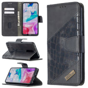 Custodia in pelle sintetica a vibrazione orizzontale con trama in coccodrillo abbinata con portafoglio, supporto e slot per carte, For Xiaomi Redmi 8, For Xiaomi Redmi 9, For Xiaomi Redmi Note 8T, For Xiaomi Redmi Note 8