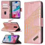 Custodia in pelle sintetica a vibrazione orizzontale con trama in coccodrillo abbinata con portafoglio, supporto e slot per carte, For Xiaomi Redmi 8, For Xiaomi Redmi 9, For Xiaomi Redmi Note 8T, For Xiaomi Redmi Note 8