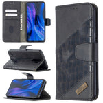 Custodia in pelle sintetica a vibrazione orizzontale con trama in coccodrillo abbinata con portafoglio, supporto e slot per carte, For Xiaomi Redmi 8, For Xiaomi Redmi 9, For Xiaomi Redmi Note 8T, For Xiaomi Redmi Note 8