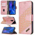 Custodia in pelle sintetica a vibrazione orizzontale con trama in coccodrillo abbinata con portafoglio, supporto e slot per carte, For Xiaomi Redmi 8, For Xiaomi Redmi 9, For Xiaomi Redmi Note 8T, For Xiaomi Redmi Note 8