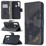 Custodia in pelle sintetica a vibrazione orizzontale con trama in coccodrillo abbinata con portafoglio, supporto e slot per carte, For Xiaomi Redmi 8, For Xiaomi Redmi 9, For Xiaomi Redmi Note 8T, For Xiaomi Redmi Note 8