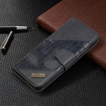 Custodia in pelle sintetica a vibrazione orizzontale con trama in coccodrillo abbinata con portafoglio, supporto e slot per carte, For Xiaomi Redmi 8 Pro, For Xiaomi Redmi  Note 9