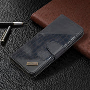 Custodia in pelle sintetica a vibrazione orizzontale con trama in coccodrillo abbinata con portafoglio, supporto e slot per carte, For Xiaomi Redmi 8 Pro, For Xiaomi Redmi  Note 9