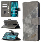 Custodia in pelle sintetica a vibrazione orizzontale con trama in coccodrillo abbinata con portafoglio, supporto e slot per carte, For Xiaomi Redmi 8 Pro, For Xiaomi Redmi  Note 9