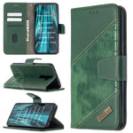 Custodia in pelle sintetica a vibrazione orizzontale con trama in coccodrillo abbinata con portafoglio, supporto e slot per carte, For Xiaomi Redmi 8 Pro, For Xiaomi Redmi  Note 9