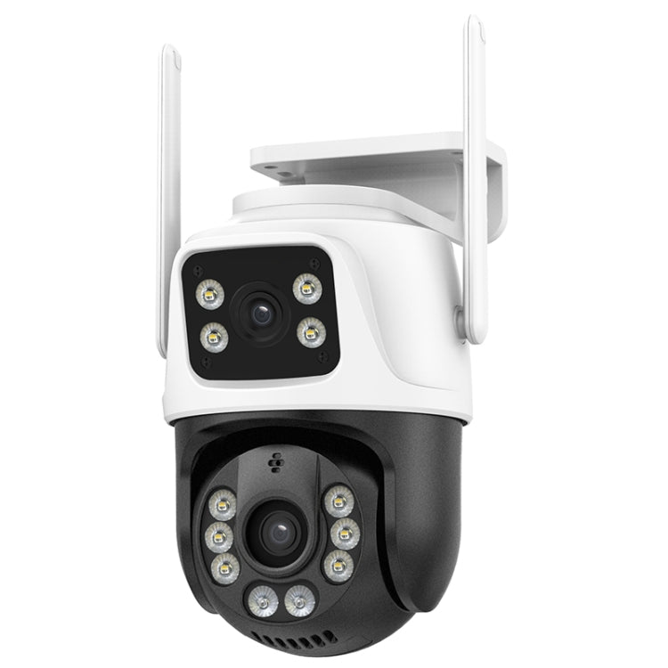 La doppia fotocamera WiFi QX101 da 6 MP supporta l'interfono vocale bidirezionale e la visione notturna a infrarossi, QX101