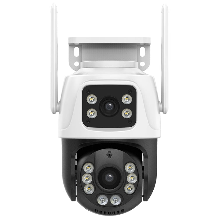 La doppia fotocamera WiFi QX101 da 6 MP supporta l'interfono vocale bidirezionale e la visione notturna a infrarossi, QX101
