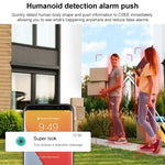 La doppia fotocamera WiFi QX101 da 6 MP supporta l'interfono vocale bidirezionale e la visione notturna a infrarossi, QX101