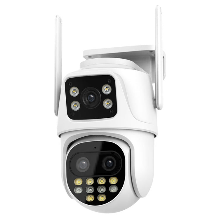 La doppia fotocamera WiFi QX104 da 3 MP supporta il riconoscimento del volto umano e l'allarme AI, QX104