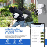 ESCAM PT303 Telecamera IP WiFi Pan & Tilt con rilevamento del movimento HD da 3 MP, PT303