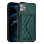Custodia per telefono RFID con struttura rombica e cordino lungo, For iPhone 12 mini, For iPhone 11 Pro Max, For iPhone 11, For iPhone 11 Pro