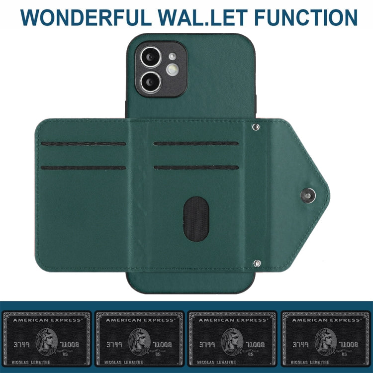 Custodia per telefono RFID con struttura rombica e cordino lungo, For iPhone 12 mini, For iPhone 11 Pro Max, For iPhone 11, For iPhone 11 Pro
