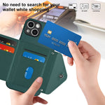 Custodia per telefono RFID con struttura rombica e cordino lungo, For iPhone 13 mini, For iPhone 12, For iPhone 12 Pro Max, For iPhone 12 Pro