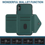 Custodia per telefono RFID con struttura rombica e cordino lungo, For iPhone XS / X, For iPhone XR, For iPhone XS Max, For iPhone 8 Plus / 7 Plus