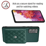 Custodia per telefono RFID con struttura rombica e cordino lungo, For Samsung Galaxy S20 FE, For Samsung Galaxy A23, For Samsung Galaxy A53 5G, For Samsung Galaxy A33 5G