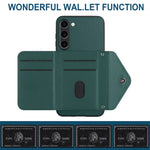 Custodia per telefono RFID con struttura rombica e cordino lungo, For Samsung Galaxy S23 5G, For Samsung Galaxy A14 5G, For Samsung Galaxy A04 4G, For Samsung Galaxy A13 5G / A04s