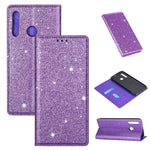 Custodia in pelle flip orizzontale magnetica ultrasottile con glitter con supporto e slot per schede, For Huawei P Smart+ 2019, For Huawei P20 Lite, For Huawei P20 Pro, For Huawei P30