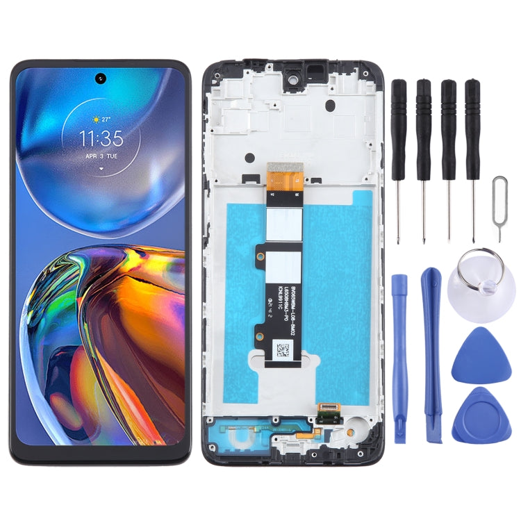 Digitalizzatore LCD con cornice per Motorola Moto G 2022