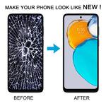 Digitalizzatore LCD con cornice per Motorola Moto G 2022