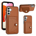 Custodia per telefono in pelle antiurto con porta carte, For Samsung Galaxy S24 Ultra 5G, For Samsung Galaxy S24+ 5G, For Samsung Galaxy S24 5G, For Samsung Galaxy A15