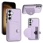 Custodia per telefono in pelle antiurto con porta carte, For Samsung Galaxy S24 Ultra 5G, For Samsung Galaxy S24+ 5G, For Samsung Galaxy S24 5G, For Samsung Galaxy A15