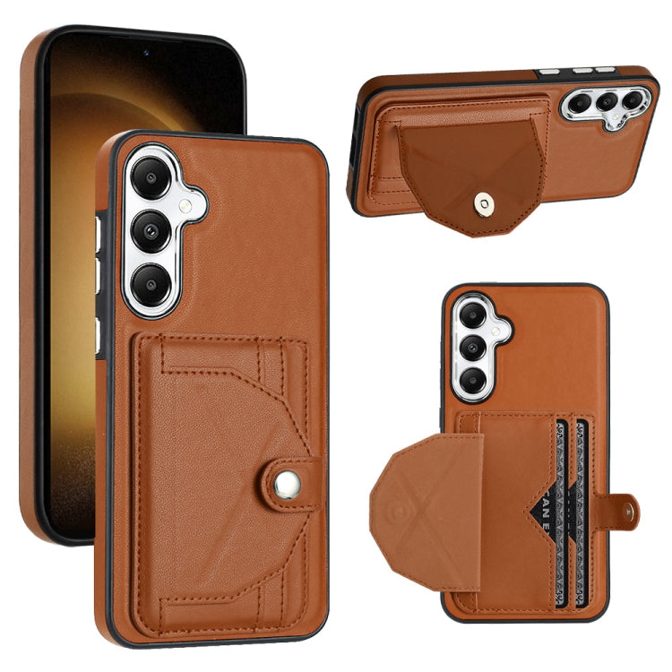 Custodia per telefono in pelle antiurto con porta carte, For Samsung Galaxy S24 Ultra 5G, For Samsung Galaxy S24+ 5G, For Samsung Galaxy S24 5G, For Samsung Galaxy A15