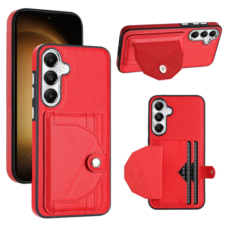 Custodia per telefono in pelle antiurto con porta carte, For Samsung Galaxy S24 Ultra 5G, For Samsung Galaxy S24+ 5G, For Samsung Galaxy S24 5G, For Samsung Galaxy A15