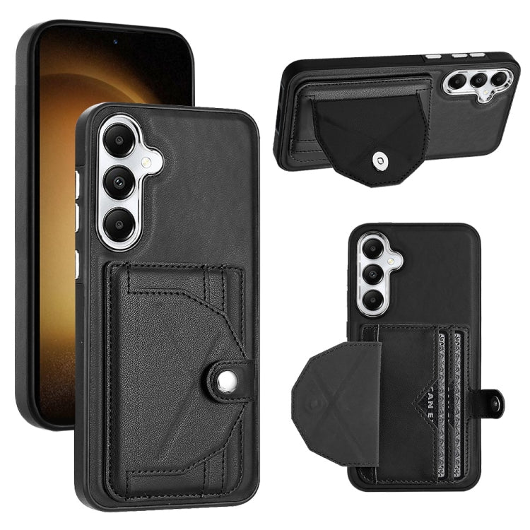 Custodia per telefono in pelle antiurto con porta carte, For Samsung Galaxy S24 Ultra 5G, For Samsung Galaxy S24+ 5G, For Samsung Galaxy S24 5G, For Samsung Galaxy A15