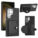 Custodia per telefono in pelle antiurto con porta carte, For Samsung Galaxy S24 Ultra 5G, For Samsung Galaxy S24+ 5G, For Samsung Galaxy S24 5G, For Samsung Galaxy A15