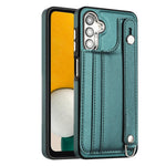 Custodia per telefono in pelle antiurto con cinturino da polso, For Samsung Galaxy A05, For Samsung Galaxy A05s, For Samsung Galaxy A25 5G, For Samsung Galaxy S23 FE 5G