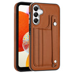 Custodia per telefono in pelle antiurto con cinturino da polso, For Samsung Galaxy S24 Ultra 5G, For Samsung Galaxy S24+ 5G, For Samsung Galaxy S24 5G, For Samsung Galaxy A15