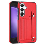 Custodia per telefono in pelle antiurto con cinturino da polso, For Samsung Galaxy A05, For Samsung Galaxy A05s, For Samsung Galaxy A25 5G, For Samsung Galaxy S23 FE 5G